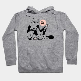 Oh, FFS cat Hoodie